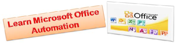 Microsoft Office Automation - Word, Excel, PPT, etc